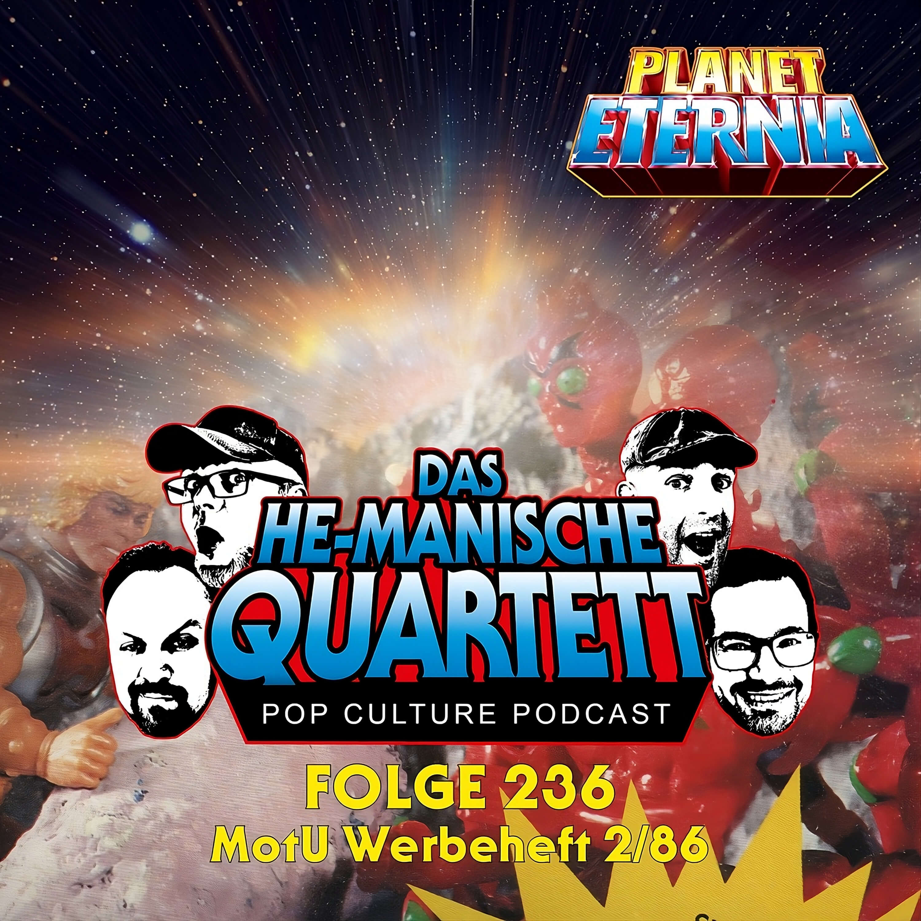 Das HE-MANische Quartett #236 | MotU Werbeheft 2/86 | PlanetEternia episode artwork