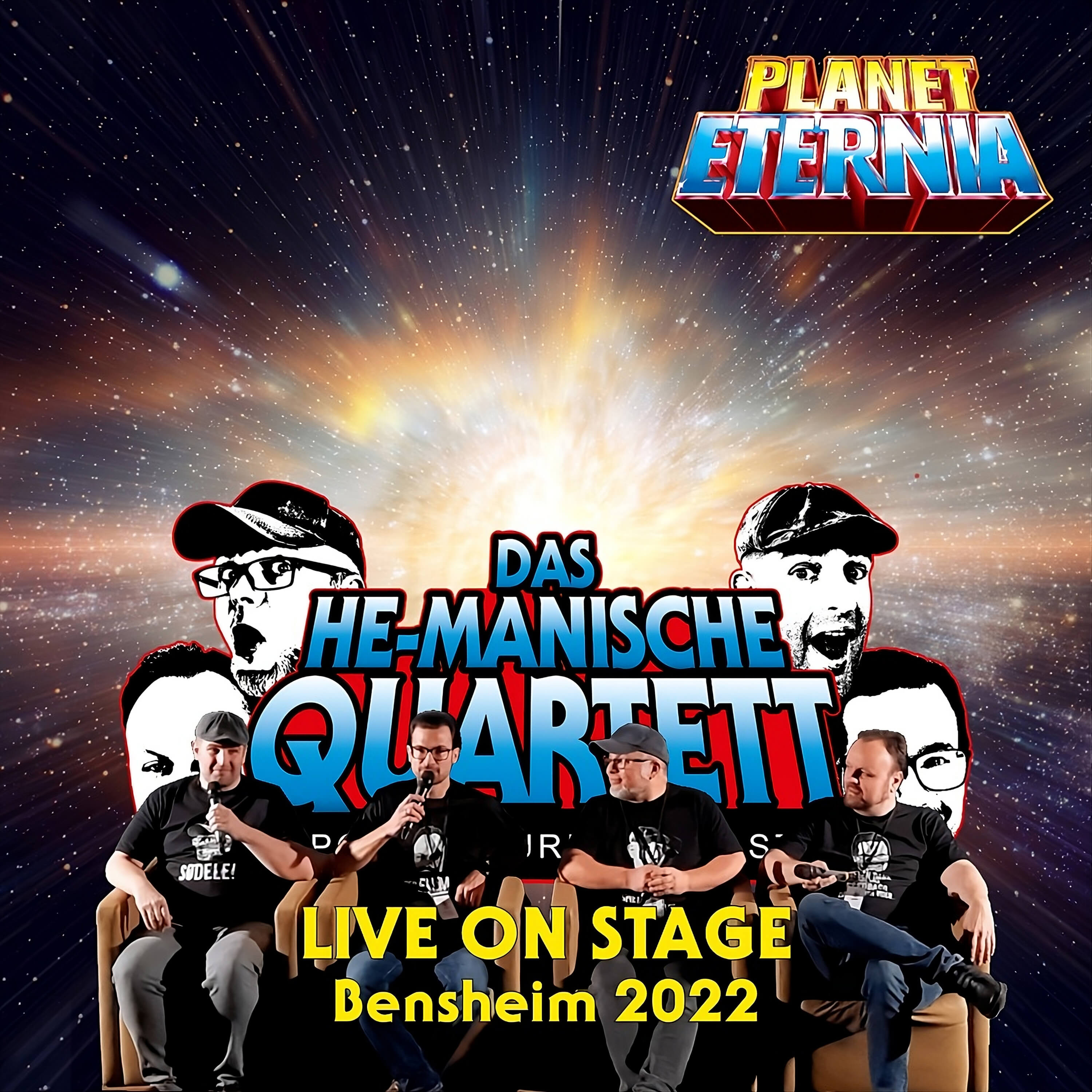 Das HE-MANische Quartett | LIVE ON STAGE in Bensheim 2022 | PlanetEternia episode artwork