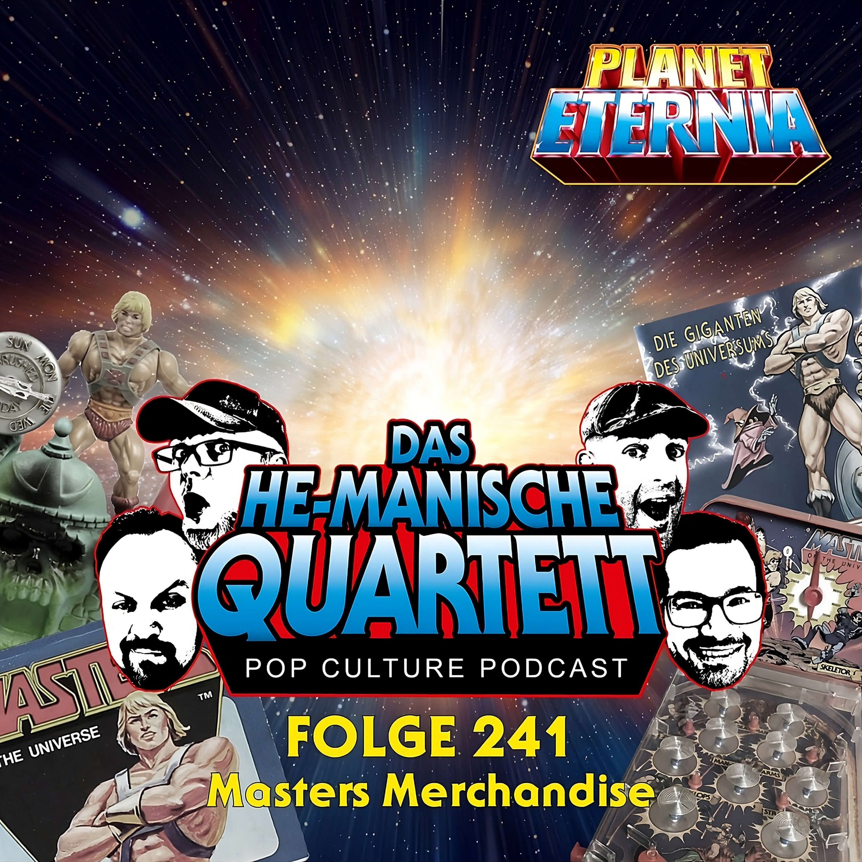 Das HE-MANische Quartett #241 | Masters-Merchandise | PlanetEternia episode artwork