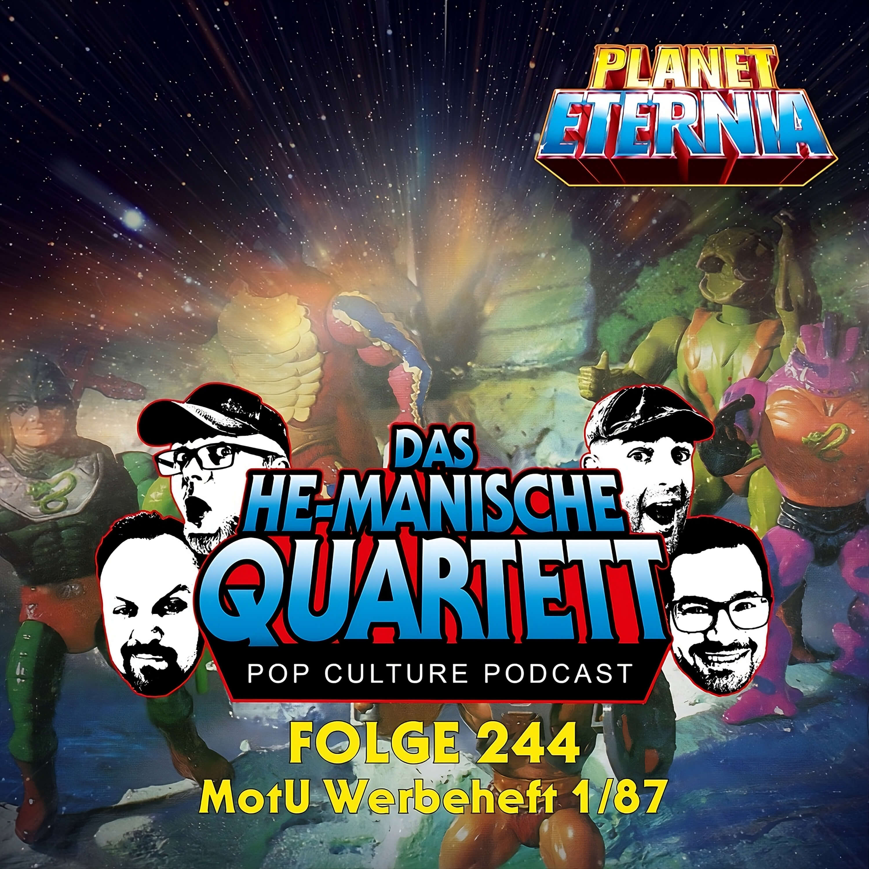 Das HE-MANische Quartett #244 | MotU-Werbeheft 1/87 | PlanetEternia episode artwork