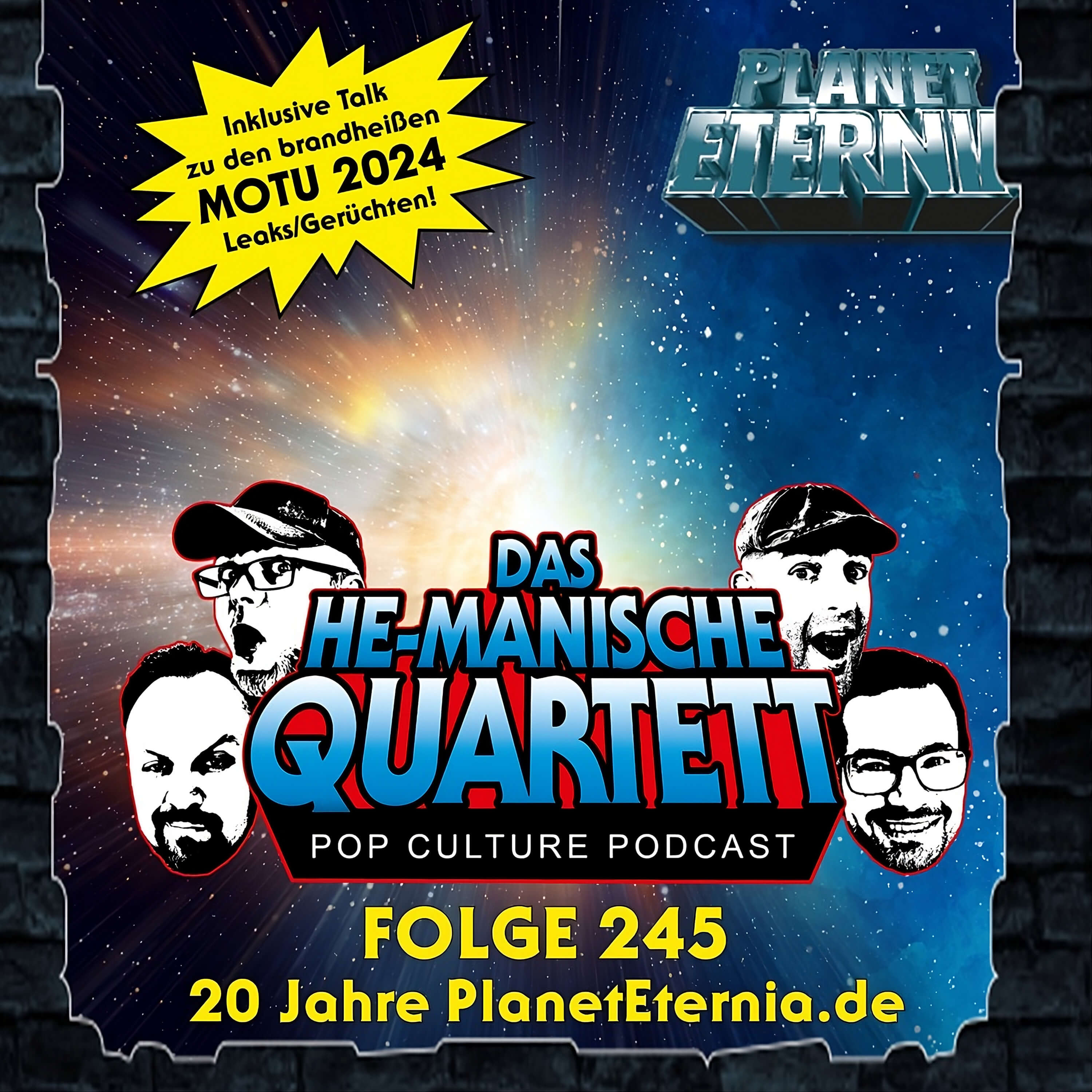 Das HE-MANische Quartett #245 | 20 Jahre PlanetEternia.de | PlanetEternia episode artwork