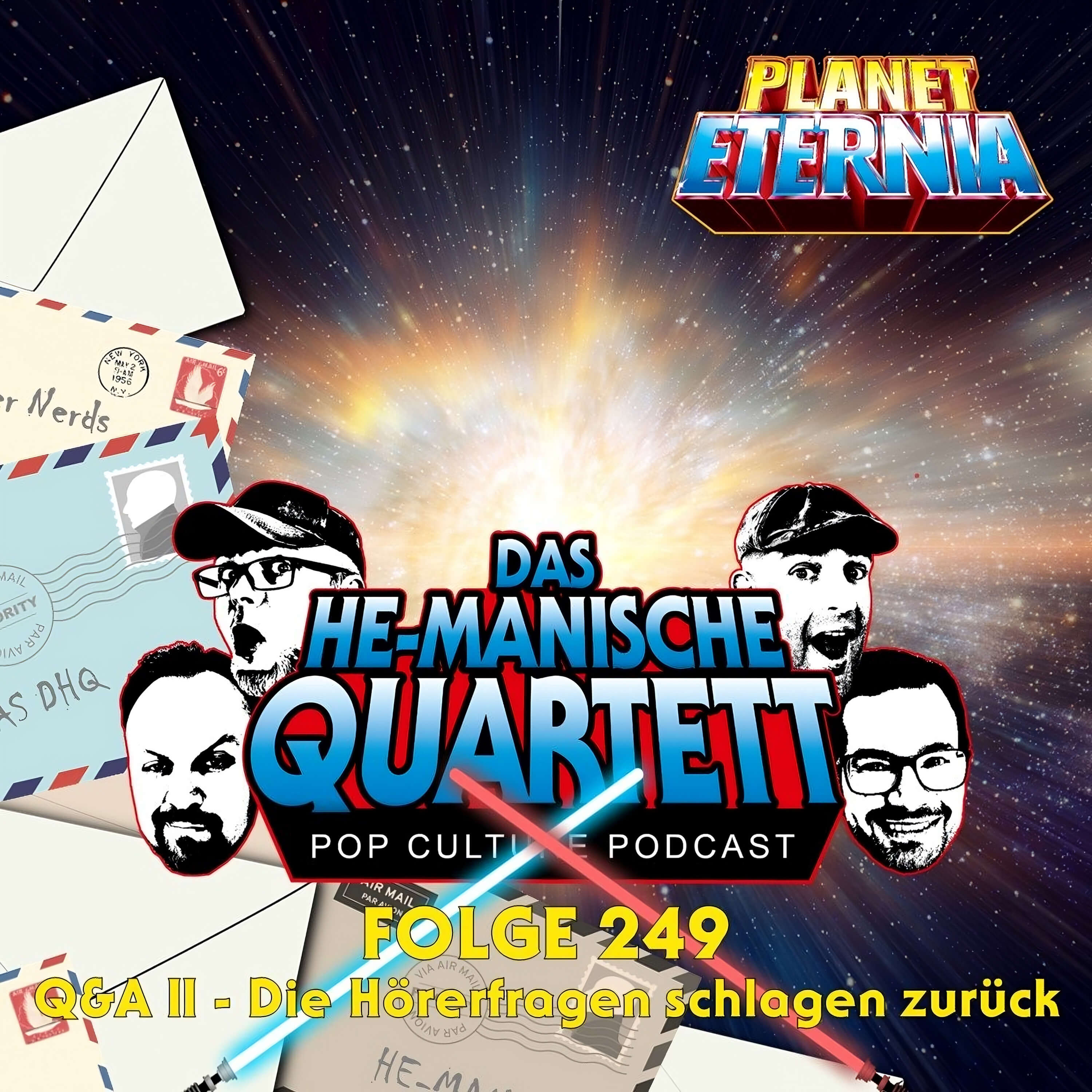 Das HE-MANische Quartett #249 | Q and A II - Die Hörerfragen schlagen zurück | PlanetEternia episode artwork