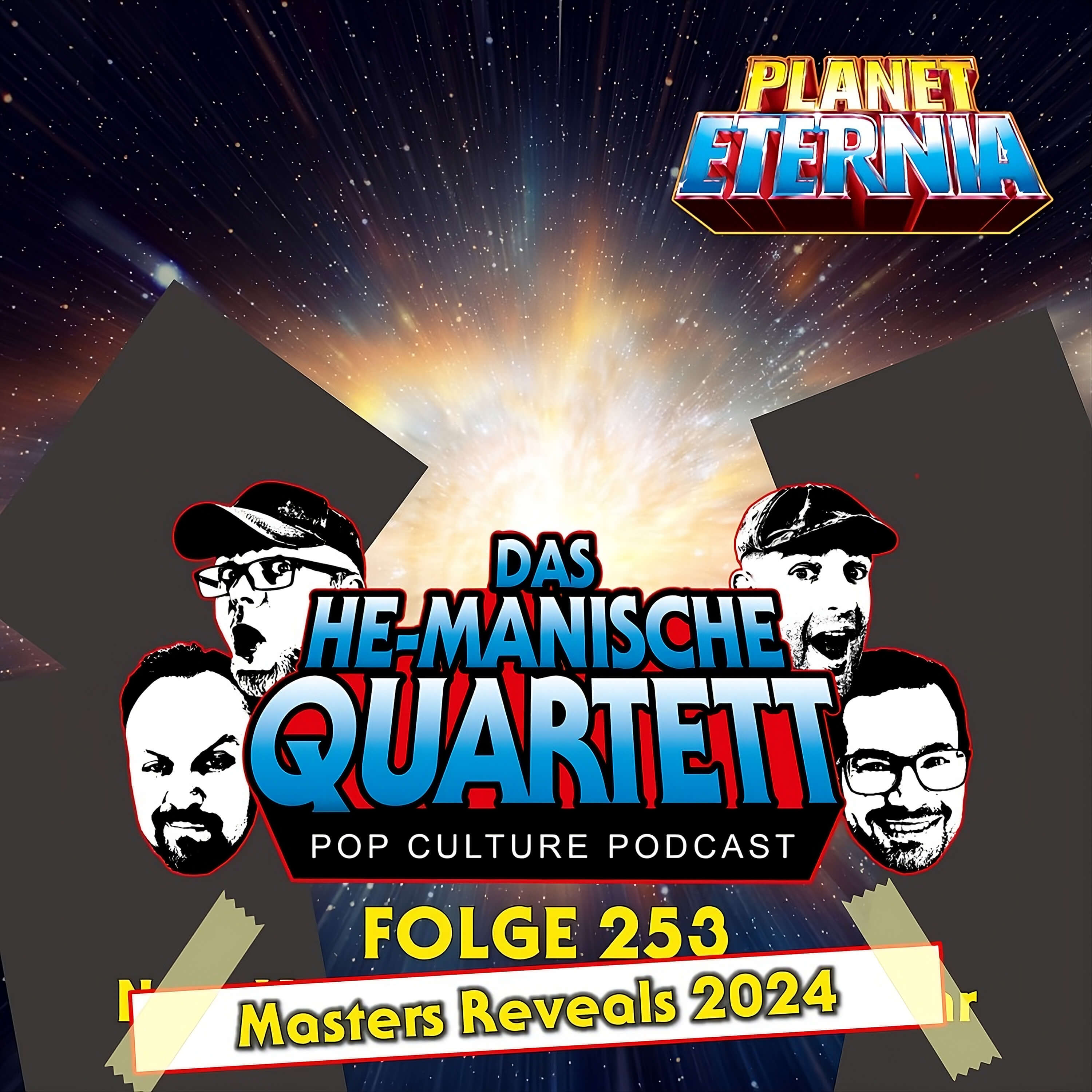 Das HE-MANische Quartett #253 | Masters-Reveals 2024 + mehr | PlanetEternia episode artwork