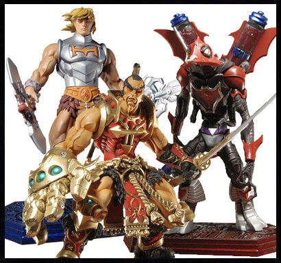 Serie 6: Jitsu (inkl. Odiphus), Battle Armor He-Man & Mosquitor