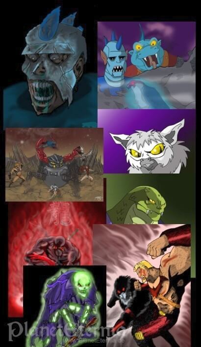 Enige Kreationen aus Carnages Feder