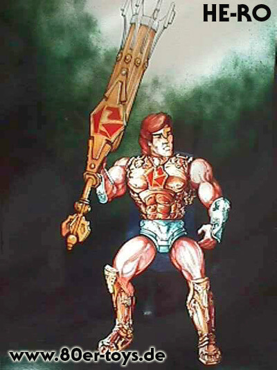 Konzeptzeichnung fr "Grayskull", der spter in He-Ro umbenannt wurde.