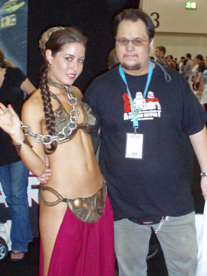 Ob auch diese Slave Leia zu den Schn�ppchen geh�rte?