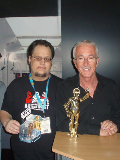 Cthulhu und sein Protokolldroide (Anthony Daniels aka C-3PO)
