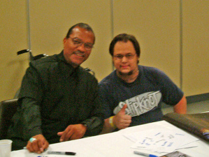 Der Administrator dieser Niederlassung (Billy Dee Williams aka Lando)
