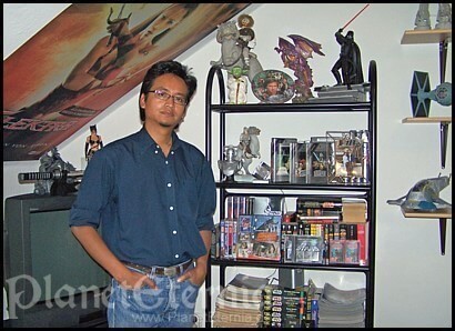 Bunt und abwechslungsreich - so präsentiert sich die Wohnung des Surfers