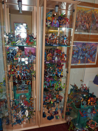 Auch Vitrinen d�rfen nicht fehlen