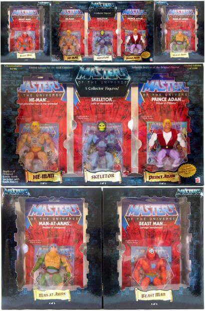 Das 5-Pack der ersten Serie