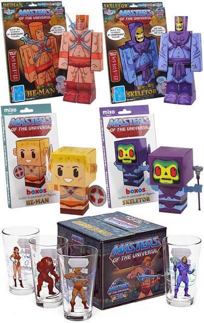 Masters Papercraft von Mixo. Unten: Toon Tumbler Trinkglser