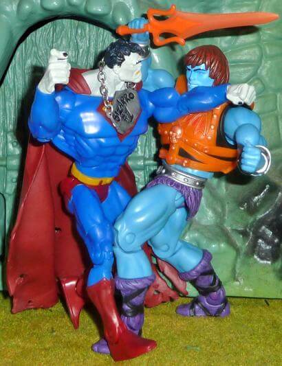 限定DC Bizarro vs MOTU Faker アクションフィギュアセット 限定DC Bizarro vs MOTU Faker アクションフィギュアセット DC