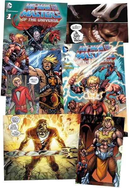 Verschiedene Designs in den neuen DC Comics, 2012-heute.
