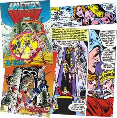 In den Serie 2 Minicomics von 1983 trat bereits der Knig auf.
