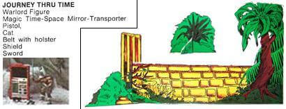 Scenery Display (rechts) und unverffentlichtes Playset (links)