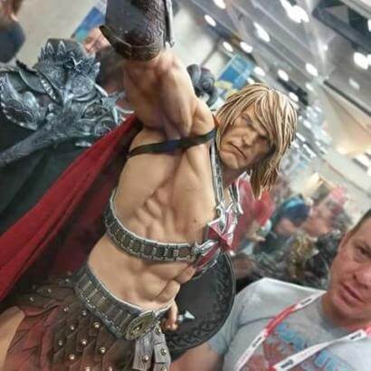 He-Man-Nahaufnahme auf der SDCC 2015