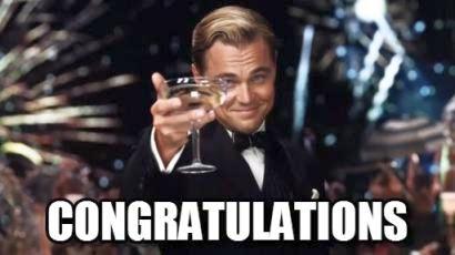 Gratulation!