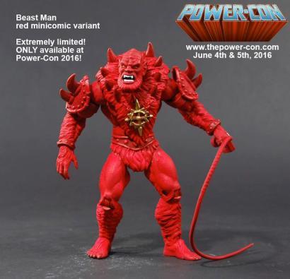 Red Minicomic Beast Man - Beast Man, wie er in den ersten Minicomics abgebildet war.