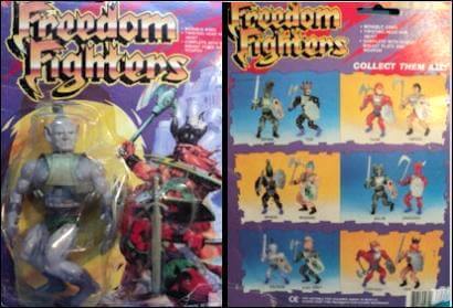 Die Galaxy Warriors wurden als Freedom Fighters nochmals aufgelegt.