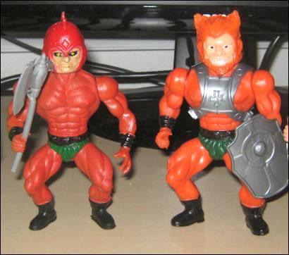 Unglaublich: Diese beiden Figuren sind MINT. So arg sind Paintjob und Qualitt.