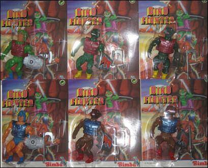 Dino-Fighters komplett aus dem Hause Simba.