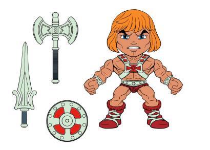 He-Man Action Vinyl Zeichnung