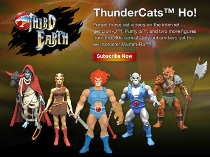 Das jetzige Line-Up des ersten ThunderCats Classic-Abos "Club Third Earth".