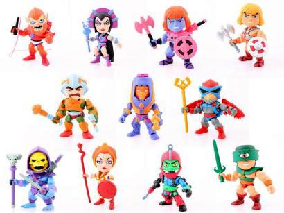 Die Charaktere der ersten Masters of the Universe Action Vinyl Wave