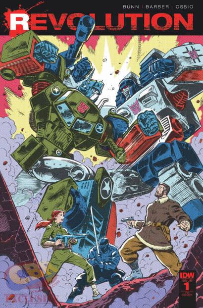 "Revolution" #1 Variantcover von Guido Guidi