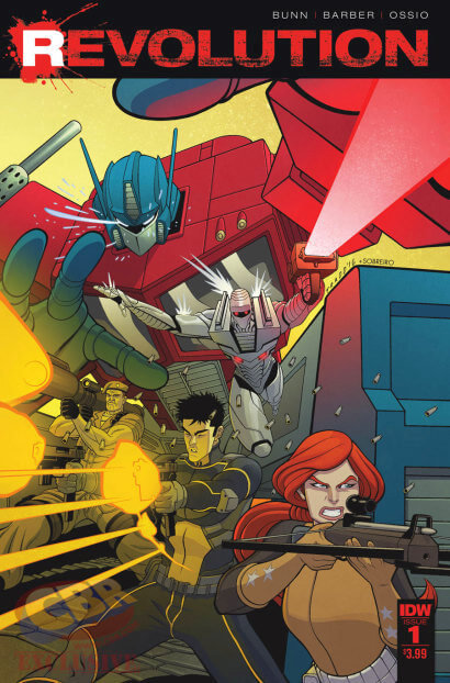 "Revolution" #1 Variantcover von Tradd Moore