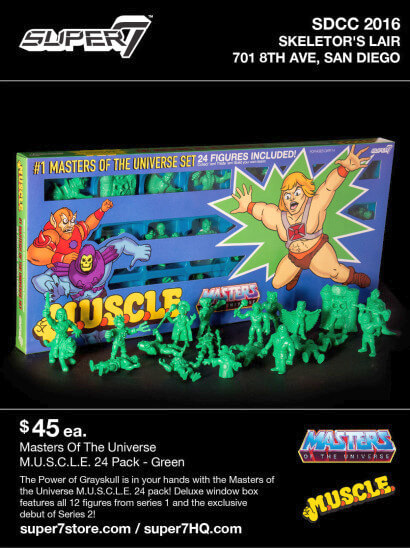 MotU M.U.S.C.L.E. 24er Pack in grn