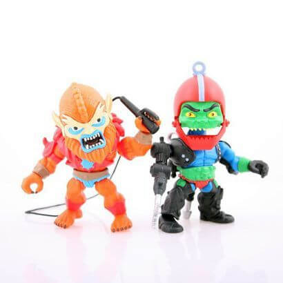 Beast Man und Trap Jaw Action Vinyls