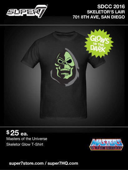 Skeletor Glow in the Dark