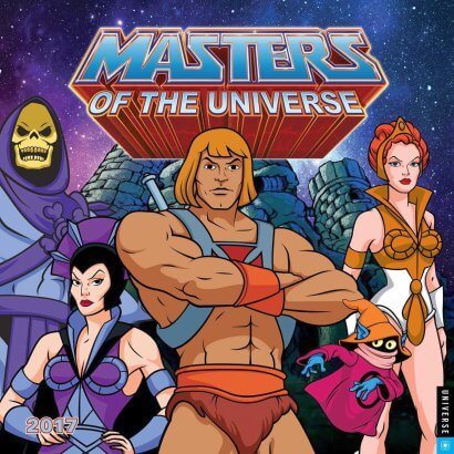 Titelblatt des 2017er Masters of the Universe-Wandkalenders.