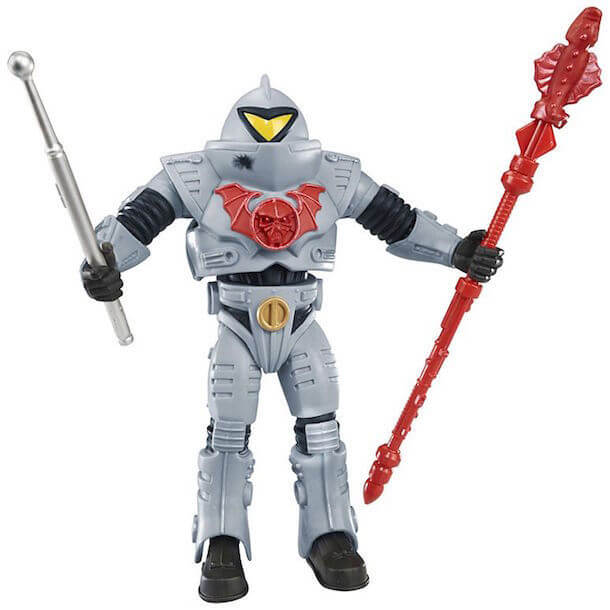 Offizielles Bild des Hordes Troopers mit Zubehr und Battle Damage aus dem Mattel-Online-Shop