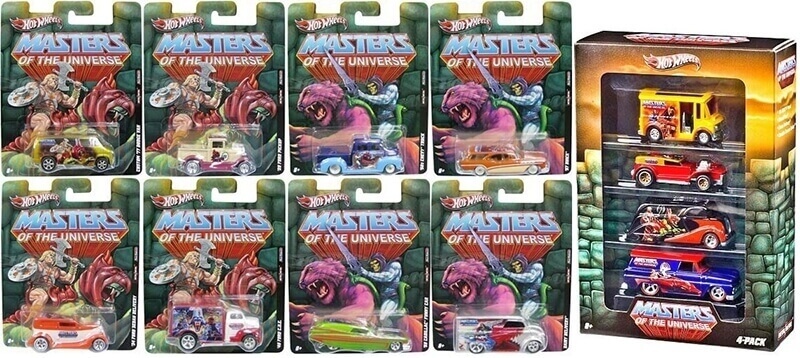 Hot Wheels MotU Nostalgieautos