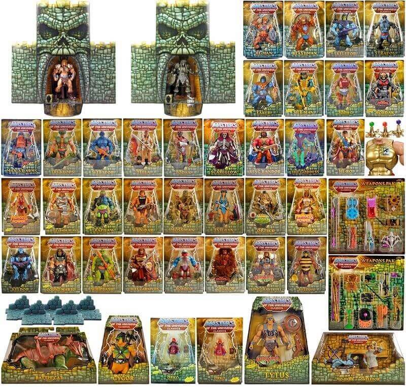 Masters of the Universe Classics - alles von 2008 - 2010