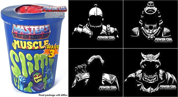 Power-Con Exclusives (Optik der Slime-Muscles Dose noch nicht final)