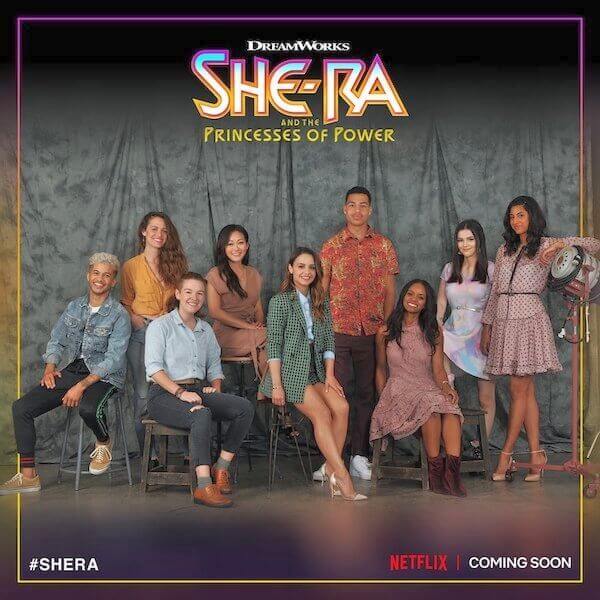 Jordan Fisher, Christine Woods, Noelle Stevenson, Karen Fukuhara, Aimee Carrero, Marcus Scribner, Krystal Joy Brown, Merit Leighton, Vella Lovell