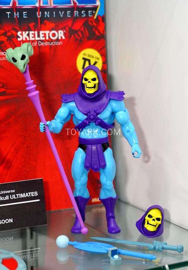 Ultimate Club Grayskull Skeletor auf der NYCC 2018