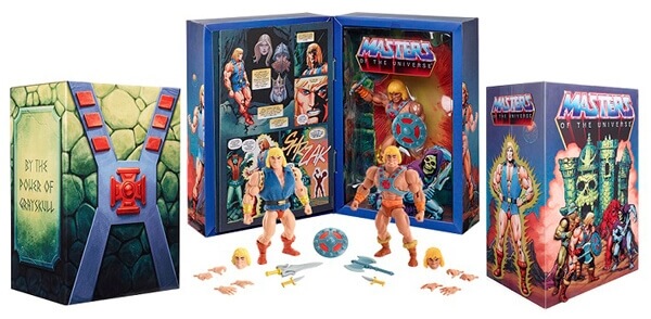 He-Man und Prince Adam erscheinen im Set in einer exklusiven Verpackung.