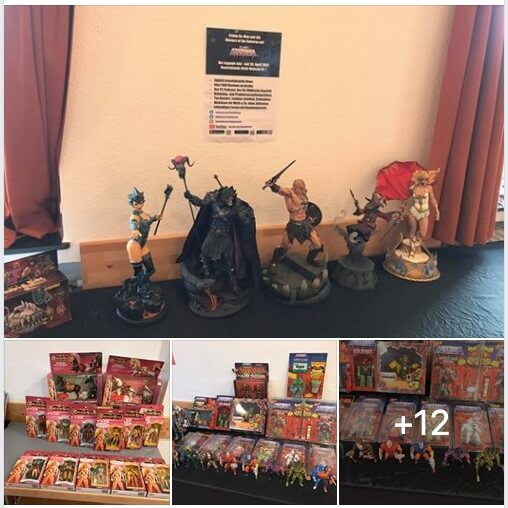 Ausstellungsraum fr MotUC, Statuen, Customs und Sonstiges