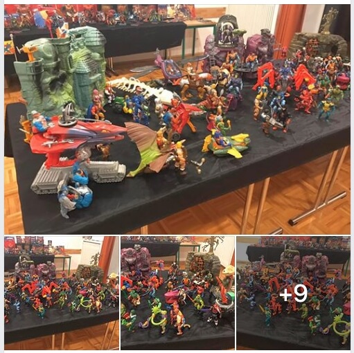 Ausstellungsraum fr Vintage MotU, 200X und Giants