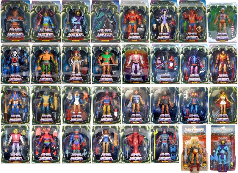 Alle "He-Man and the Masters of the Universe" Filmation Figuren