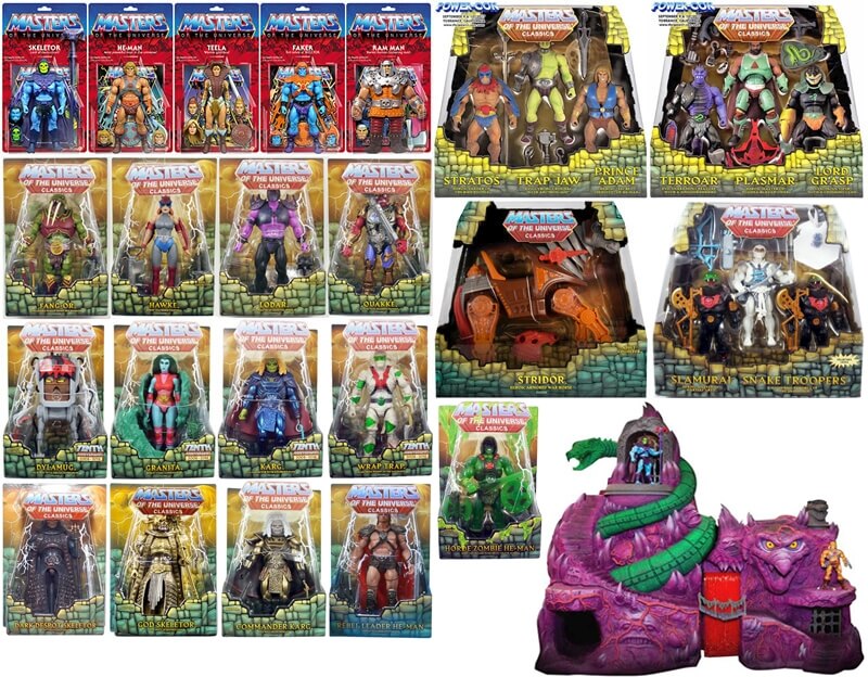 Masters of the Universe Classics - alles von 2017 - 2020