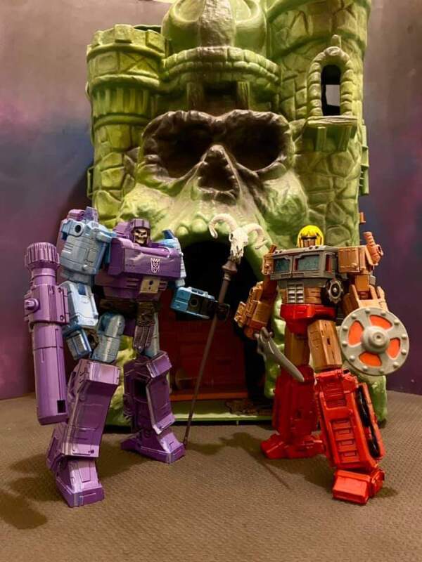 Optimus He-Man Nr. 2 & Megatron-Skeletor als First Shots