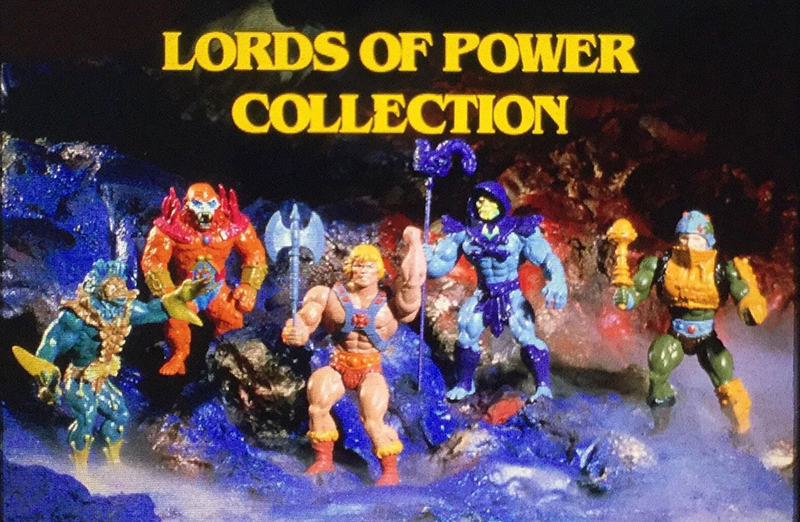 Werbebild der finalen Prototypen mit "Lords of Power" Schriftzug. Dieser Titel wurde aufgrund des zu religis anmutenden Klangs verworfen