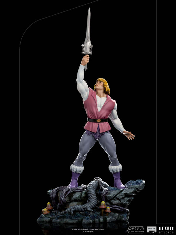 Die Statue erweitert die Filmation-typischen Stilelemente sinnvoll und passend